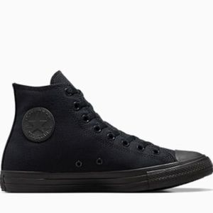 Converse Chuck Taylor All Star unisex all black high tops